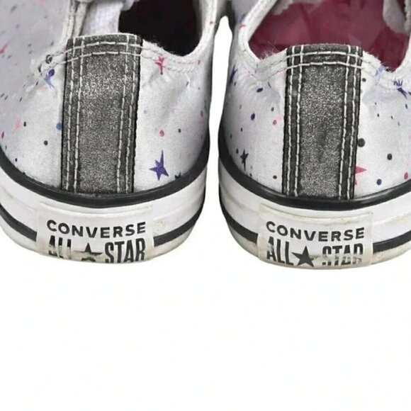 Converse Chuck Taylor All Star Gravity Graphic Low Top Junior Grey Star Size 3 - Picture 6 of 12